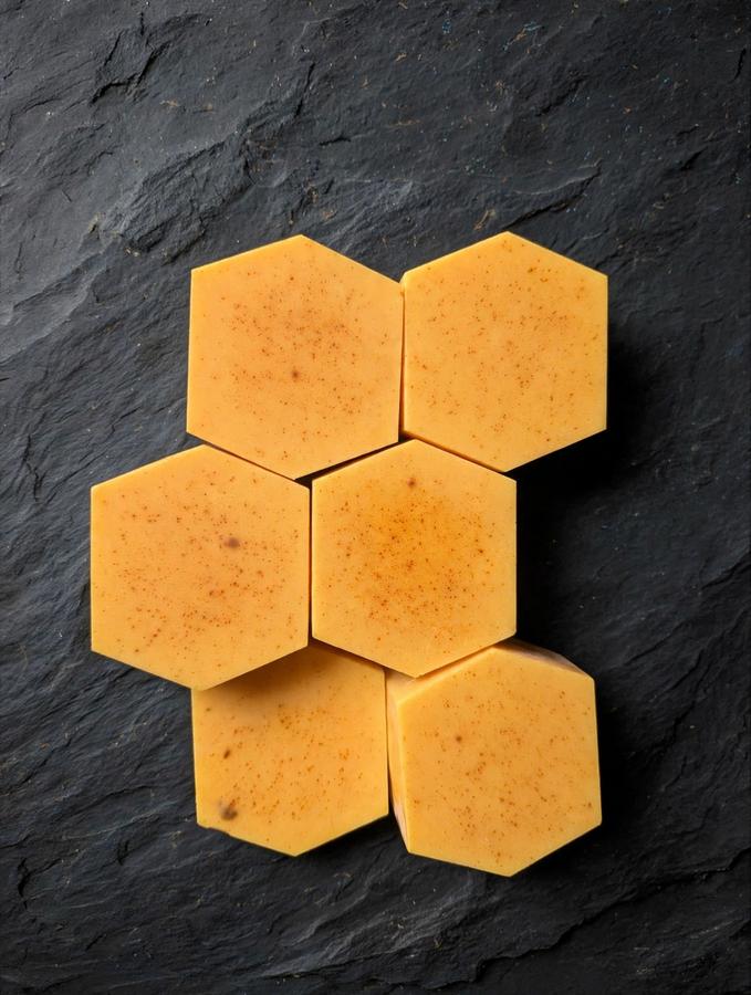 Turmeric goat milk soap bars