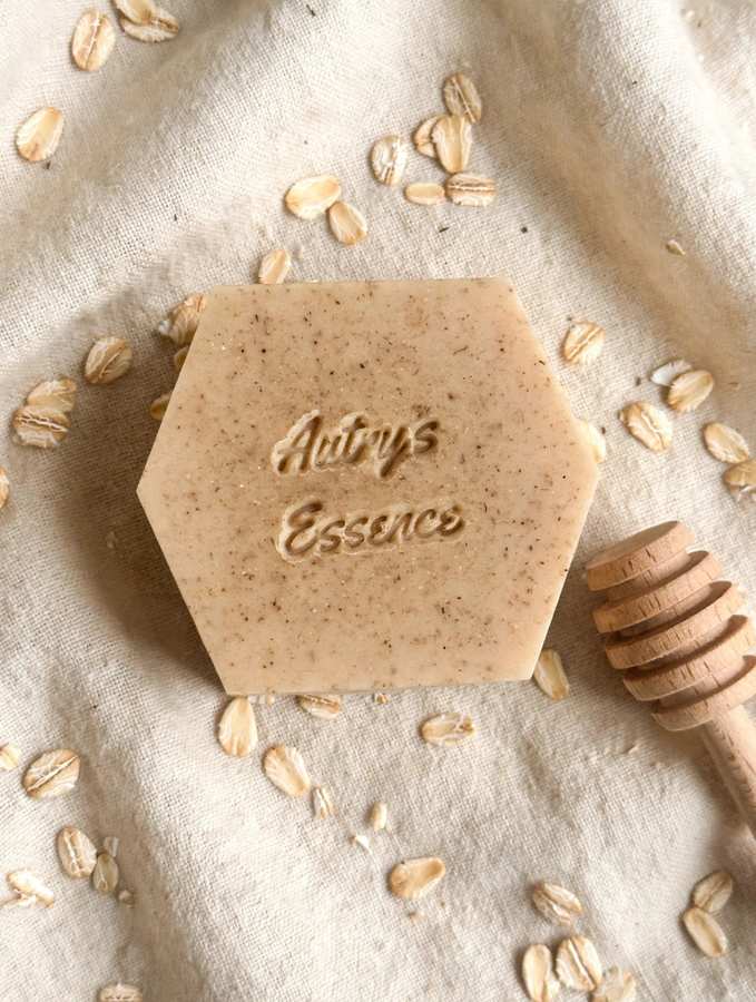 Honey & Oats goat milk soap bars
